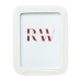 Photo frame Romimex White Resin 15 x 20 x 2 cm