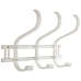 Wall mounted coat hanger Alexandra House Living White Wood 45 x 21 x 30 cm