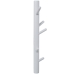 Wall mounted coat hanger Alexandra House Living Valkoinen Puu Kumipuu 13 x 9 x 50 cm