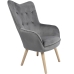 Fauteuil Alexandra House Living Gris 65 x 99 x 71 cm