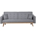 Divano Letto Alexandra House Living Grigio 216 x 81 x 87 cm