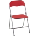 Silla Plegable Alexandra House Living Rojo 44 x 78 x 46 cm