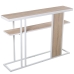 Console Alexandra House Living Blanc Bois 120 x 82 x 25 cm