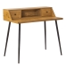 Bureau met Laden Alexandra House Living Natuurlijk Metaal 100 x 57 x 93 cm