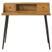 Desk with Drawers Alexandra House Living Natural Metal 100 x 57 x 93 cm