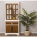 Cupboard Alexandra House Living Wood 80 x 35 x 178 cm