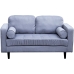 Sofa Alexandra House Living Grau 145 x 83 x 80 cm