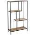 Shelves Alexandra House Living Brown Black Metal 65 x 110 x 25 cm