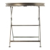 Side table Alexandra House Living Grey Transparent 64 x 66 x 64 cm