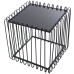 Jeu de 2 tables Alexandra House Living Noir