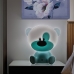 Desk lamp Alexandra House Living Blue Plastic 20 x 24 x 20 cm Bear