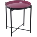 Mesa de apoio Alexandra House Living Preto Cor de Rosa 50 x 52 x 50 cm