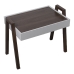 Set of 3 tables Alexandra House Living Brown Black