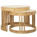 Set di 2 tavoli Alexandra House Living Marrone Legno