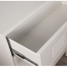 Chest of drawers Alexandra House Living White Metal 80 x 102 x 35 cm