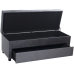 Shoe bench Alexandra House Living Grey Wood 120 x 45 x 43 cm