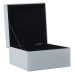 Jewelry box Alexandra House Living White Crystal 14 x 8 x 14 cm