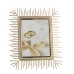 Fotorahmen Alexandra House Living Gold Kristall 27 x 2 x 32 cm