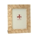 Photo frame Alexandra House Living Brown Mother of pearl 19 x 1 x 24 cm