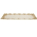 Middenstuk Alexandra House Living Beige Natuurlijk Parelmoer 2 x 19 x 37 cm