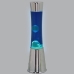 Lava-Lampe Alexandra House Living Blau Weiß Metall 11 x 39 x 11 cm