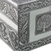 Jewelry box Alexandra House Living Silver Metal 25 x 18 x 15 cm