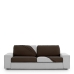 Sofa Cover Eysa Bronx Brown 100 x 15 x 200 cm 2XL