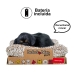 Knuffel met Geluid Alexandra House Living Grijs Hond 14 x 6 x 13 cm