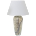 Bordlampe Alexandra House Living Hvid Gylden Keramik 40 W 18 x 42 x 12 cm