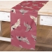 Chemin de Table Alexandra House Living Rose Textile 33 x 180 cm Coton Héron