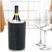 Bottle Cooler Alexandra House Living Black Golden Metal 12 x 19 x 12 cm