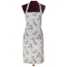 Apron Alexandra House Living JULIA White Textile 72 x 83 x 1 cm