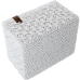 Lot de paniers Alexandra House Living 03815 Blanc osier Rotin Fibre naturelle (3 Unités)