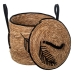 Set of Baskets Alexandra House Living Brown Rattan Natural Fibre 48 x 52,5 x 48 cm 3 Pieces