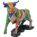 Deko-Figur Alexandra House Living Bunt Kunststoff Stier 43 X 16 X 31 CM