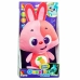 Αρκουδάκι με Ήχο Moltó Gusy luz Baby Bunny Ροζ 7,5 cm