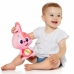 Bamse med Lyd Moltó Gusy luz Baby Bunny Pink 7,5 cm