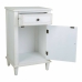 Comodino Alexandra House Living Bianco 36 x 72 x 45 cm