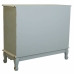 Cassettiera Alexandra House Living Grigio Rattan Legno di abete Legno MDF 38 x 80 x 90 cm