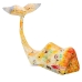 Figura Decorativa Alexandra House Living Amarillo Hierro Ballena 47 x 26 x 29 cm