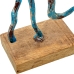 Decoratieve figuren Alexandra House Living Blauw Ijzer Medusa 18 x 10 x 32 cm