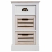 Caisson à Tiroirs Alexandra House Living Blanc Marron Bois de paulownia Bois MDF 30 x 68 x 40 cm