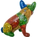 Dekorativ figur Alexandra House Living Multifarvet Plastik Hund 29 x 18 x 28 cm