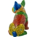 Decoratieve figuren Alexandra House Living Multicolour Plastic Hond 29 x 18 x 28 cm