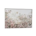 Canvas Romimex polystyrene MDF Wood Floral 100 x 70 x 3 cm