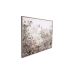 Canvas Romimex polystyrene MDF Wood Floral 100 x 70 x 3 cm