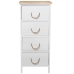 Chest of drawers Alexandra House Living White Brown Wood 40 x 91 x 30 cm