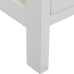 Cómoda Alexandra House Living Branco Castanho Madeira 40 x 91 x 30 cm