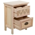 Comodino Alexandra House Living Marrone Legno 34 x 48 x 24 cm