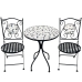 Ensemble Table + 2 Chaises Alexandra House Living Multicouleur 60 x 71 x 60 cm Mosaïque